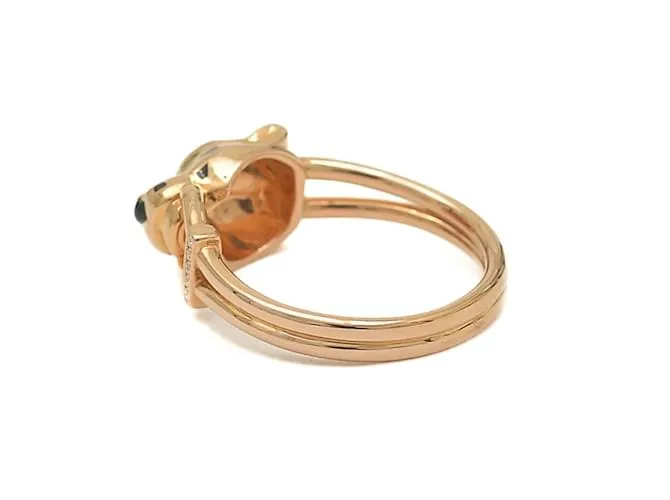 Anillo Cartier Panthère en K18PG Dorado 