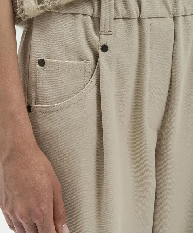 Brunello Cucinelli Beige pants