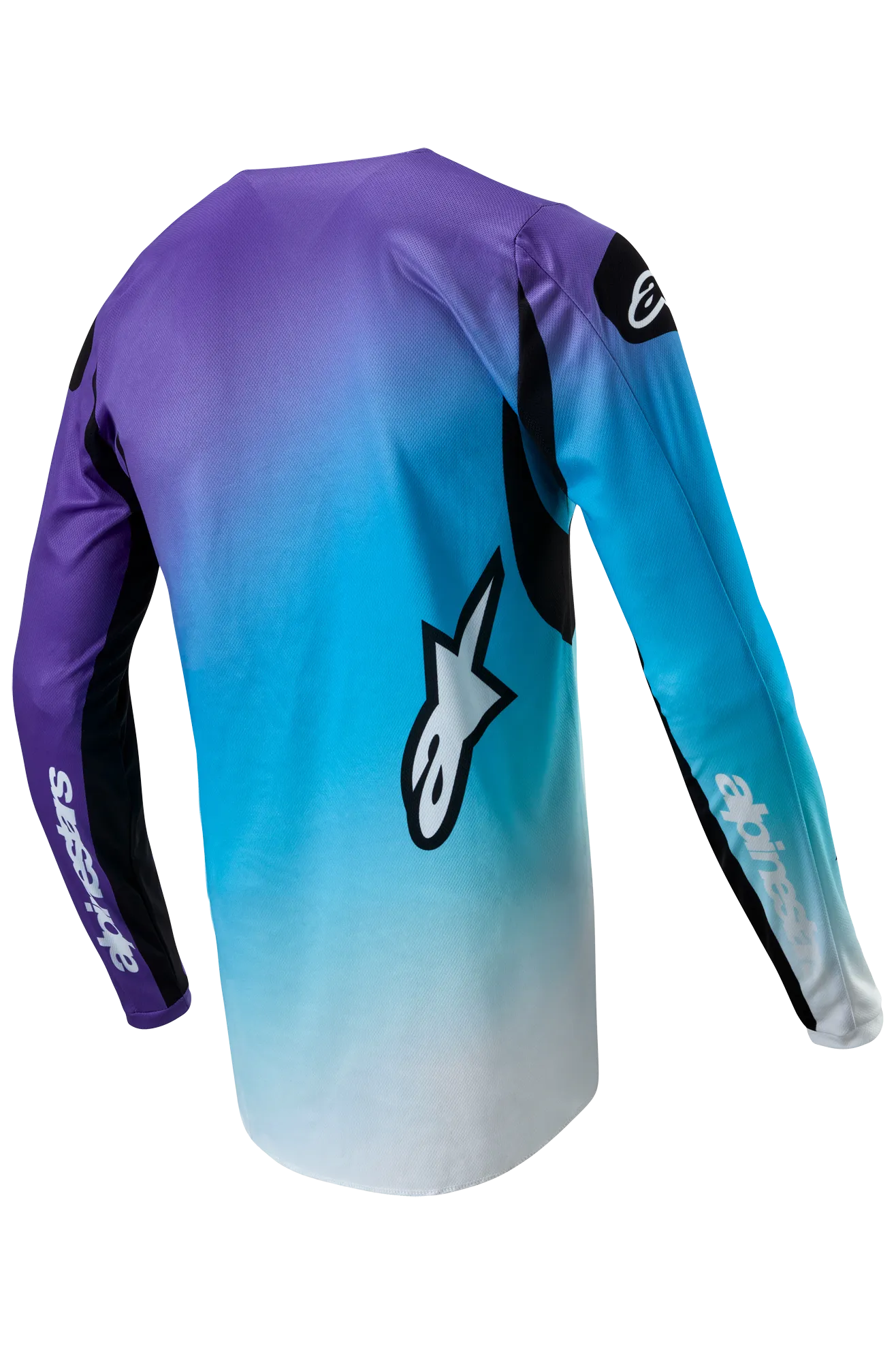 Camiseta de Cross Mujer Alpinestars Stella Fluid Blanco-Turquesa