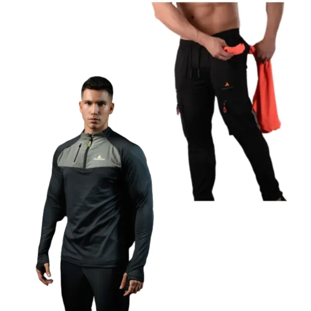 Conjunto! Buzo Hombre Sin Capucha + Pantalon Cargo Ng