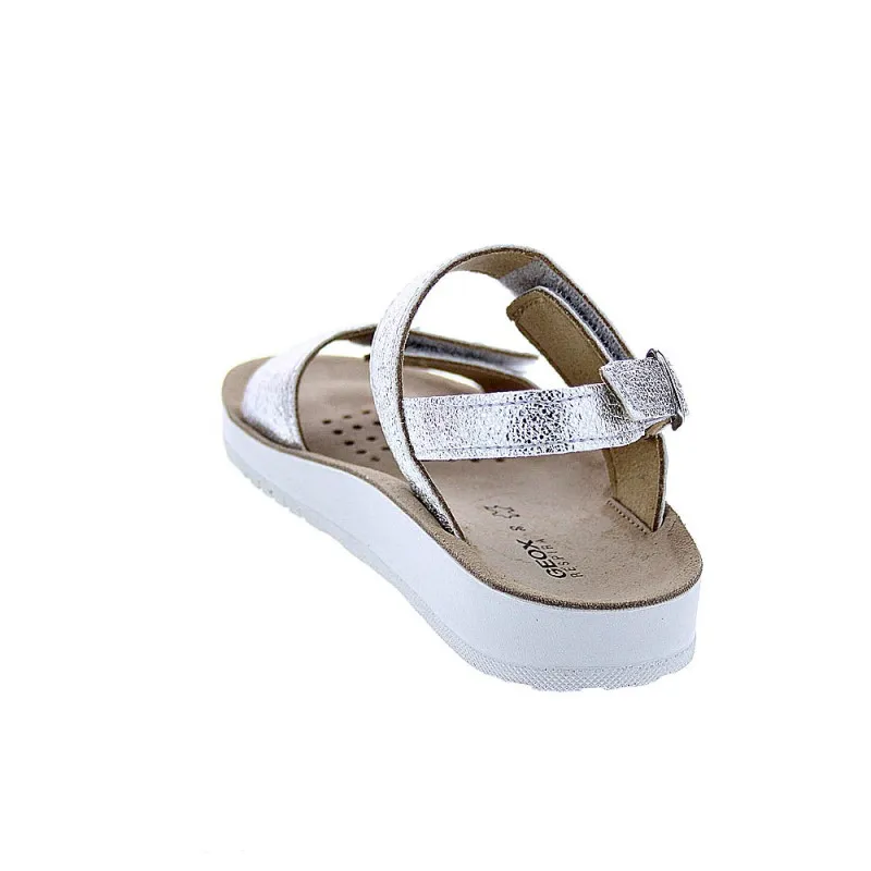 Geox Sandalias Niña Costarei Plata