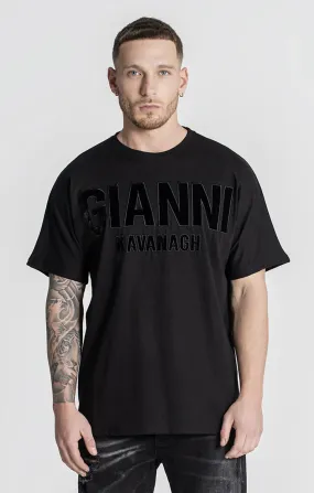 GIANNI KAVANAGH Camiseta  Feelings Tee  color negro