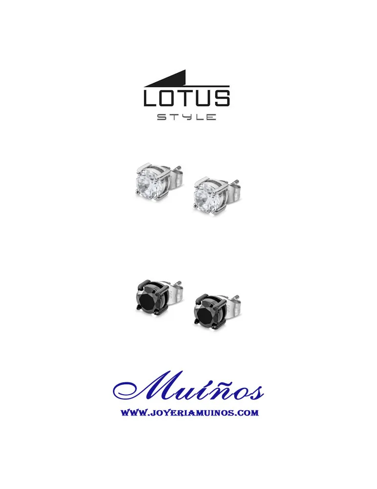 Pendientes Hombre Lotus Style LS2167