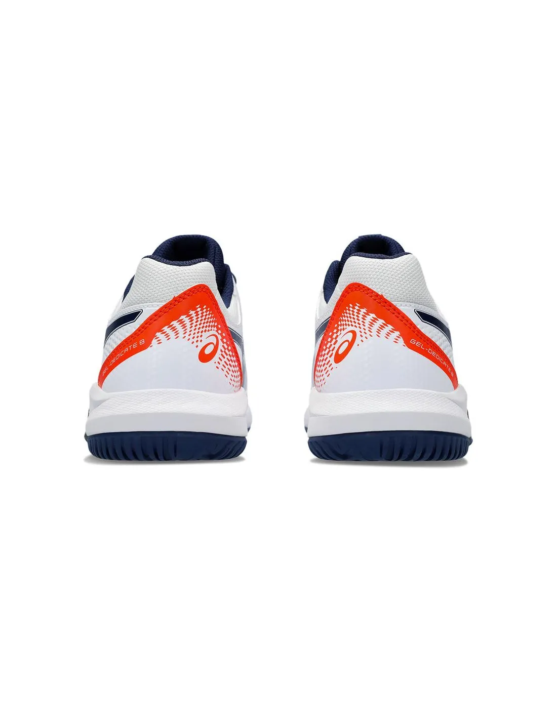 Zapatillas de Tenis ASICS Gel-Dedicate 8 Hombre Blanco/Azul